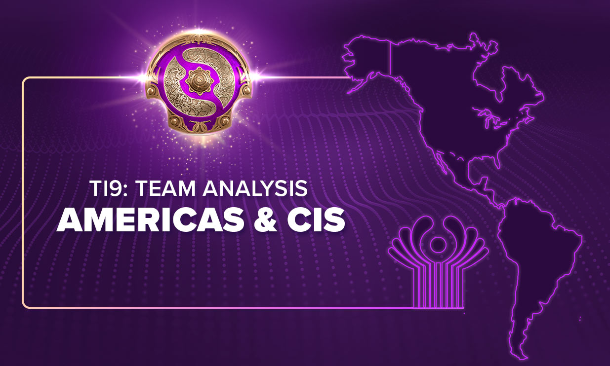 TI9 Teams Analysis: NA, SA and CIS